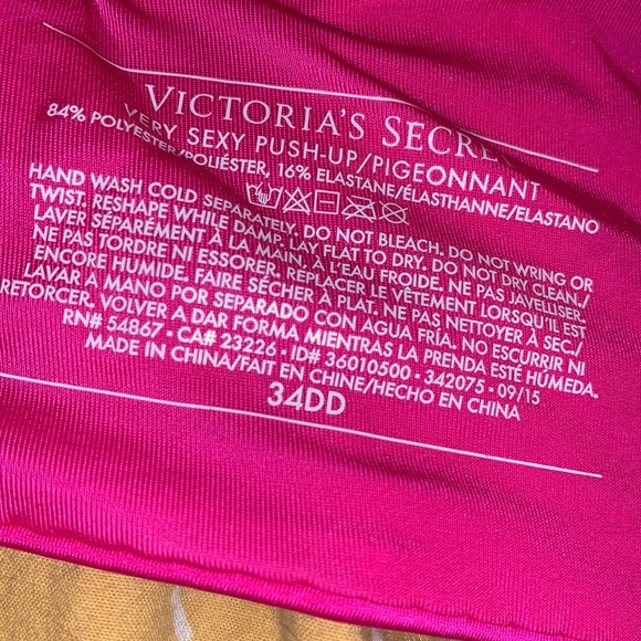 NEW!! NEW!! NWT Victoria’s Secret Hot Pink sexy push judo knit - Picture 8 of 12